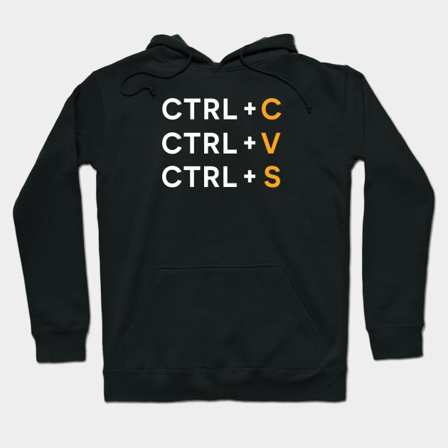 COPY PASTE SAVE Hoodie by officegeekshop